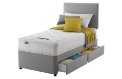 Silentnight Hutton Pocket Memory 2 Drawer Divan - Single